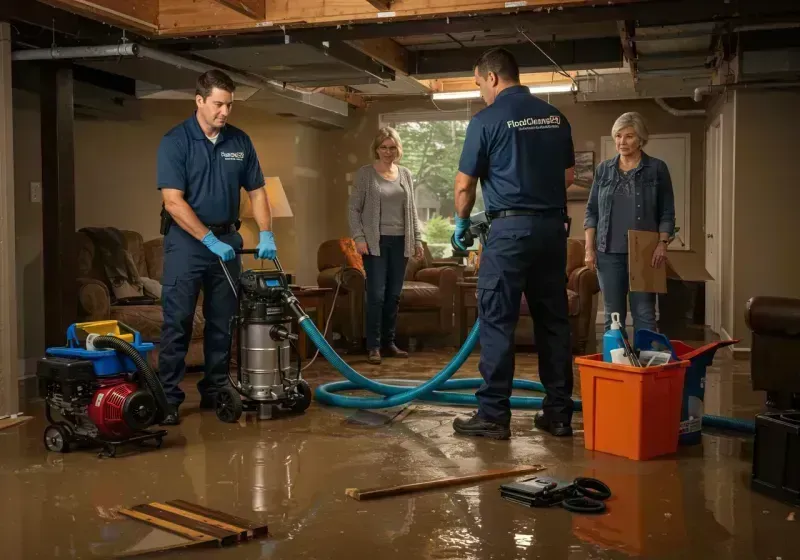 Basement Water Extraction and Removal Techniques process in Hastings, PA